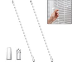 Universele Jaloezie Bedieningshengel 43 cm Vervanging voor Gordijnen en Rolgordijnen