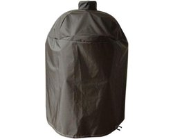 Universele Kamado BBQ Hoes - Waterdichte Barbecue Beschermhoes - Big Green Egg Hoes Waterdicht - 13 tot 15 inch - Onmisbaar Accessoire - Zwart