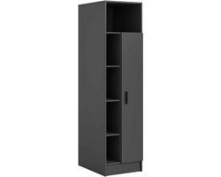 Universele Kast in Antraciet - 50cmx195cmx62cm