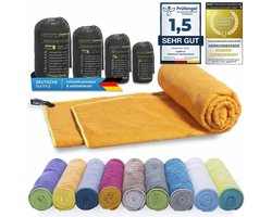 Universele Microvezel Handdoek - Compact en Licht - 1 stuk - Groen