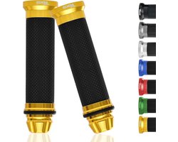 Universele motorfiets handgrepen voor optimaal rijcomfort - Antislip rubberen grip 22-24 mm