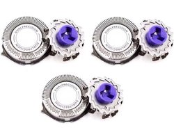 Universele scheerkoppen HQ8/50 - Geschikt voor Philips - set - 3 stuks - Scheerkop opzetstukken - Shaving blades