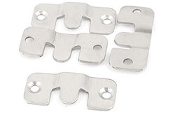 Universele Sofakoppelingsset - 4 Stuks Rvs