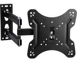 Universele TV Muurbeugel - 14 t/m 40 Inch Muur Steun Ophang Beugel TV Wandhouder - Draaibaar - Kantelbaar