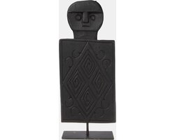 Unlimited Living - Decoratie - Man - Zwart - Hout