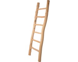 UNUS® Ladder decoratie hout hangend 150 cm naturel