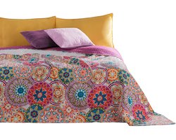Unyqoos® Beddensprei Dubbelzijdig Zacht en Stijlvol in Diverse Kleuren 220 x 240 cm