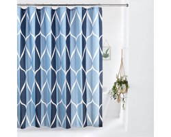 Unyqoos® Elegante en Luxe Waterafstotende Douchegordijnset met Gratis Metalen Haken voor Spa-ervaring Thuis