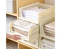 Unyqoos® Kledingkast-organizer met ladefunctie voor optimale ruimtebesparing en veelzijdig gebruik