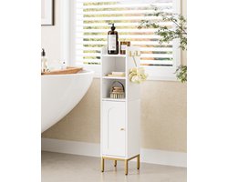 Unyqoos® Stijlvolle en smalle opbergkast voor diverse ruimtes in huis of kantoor