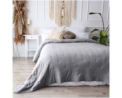 Unyqoos® Stijlvolle en Zachte Bedsprei 220 x 240 cm voor Slaapkamer en Woonkamer Decor