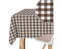 Unyqoos® Vlekbestendige tafelkleed voor rechthoekige tafels, zacht en waterafstotend