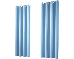 Unyqoos® Warmte- en Geluidsisolerende Verduisteringsgordijnen met Oogringen voor Energiezuinig Wonen