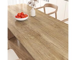 Unyqoos® Zelfklevende houtlook folie in lichte eiken voor diverse oppervlakken