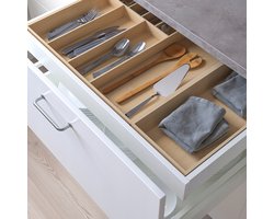 UPPDATERA Bamboe Bestekbak - Licht Bamboe 72x50 cm