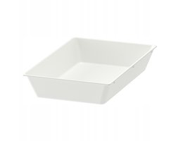 UPPDATERA Dienblad-organizer, wit, 20x31 cm