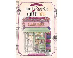 Urban Anna Coloring- Urban Anna's From Paris with Love Coloring Book