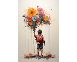 Urban Art Collection-The Urban Rebel- Kristal Helder Galerie kwaliteit Plexiglas 5mm. - Blind Aluminium Ophang-frame - Luxe wanddecoratie - Fotokunst - professioneel verpakt en gratis bezorgd