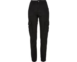 Urban Classics - Cotton Twill Utility Cargobroek - Taille, 28 inch - Zwart