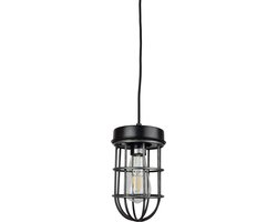 Urban Interiors Barn Hanglamp Zwart - Metalen kooi - Ø12
