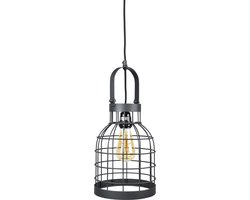 Urban Interiors Bucket Small Hanglamp Zwart - Open structuur - Ø20