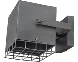 Urban Interiors Cube Wandlamp Zink - Vierkante kooi - 15x18x18