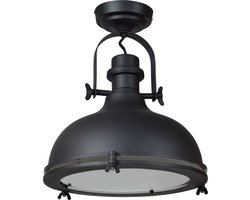 Urban Interiors Harvey Plafondlamp Zwart - Stelbaar - Ø32