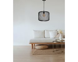 Urban Living - Modern Spirit Hanglamp - Zwart - Metaal