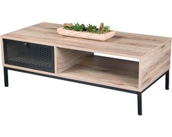 Urban Living - SOHO Industriële Salontafel 100x50x36cm