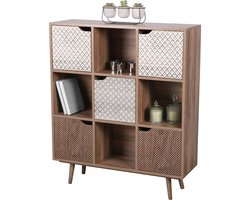 Urban Living – Vintage Vakkenkast Large Baobab – Bruin