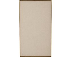 Urban Nature Culture prikbord beige/ messing 45x80x3,5cm