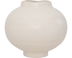 Urban Nature Culture Vaas Camila aardewerk creme Ø31x27cm