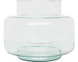 Urban Nature Culture Vaas recycled glas transparant