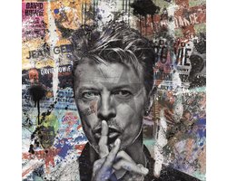 Urban Pop Art Portret– Luxe Wanddecoratie op Maat – Kristalhelder Plexiglas 5mm – Blind Aluminium Ophangsysteem – Art-Empire