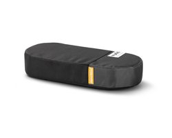 Urban Proof Bagagedragerkussen Gerecycled PET – 38x17x7 cm – Grijs/Zwart – Comfortabel Fietskussen – Universele Bevestiging – Recycled Collectie