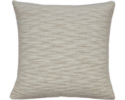 Urbane Hide | Kussenhoezen | Kussenhoes | Kussenhoesjes | Sierkussen | Handgeweven | 50x50 cm | Katoen | Beige | Zonder binnenkussen