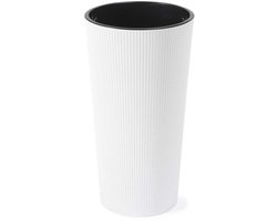 Urbanika Eco Recykling - Bloempot - Modern design - Lichtgewicht - Duurzaam - 57 cm
