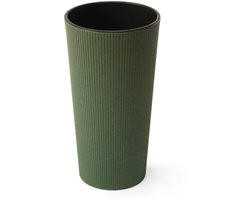 Urbanika Eco Wood - Bloempot - Modern design - Lichtgewicht - Ecologisch - 46 cm