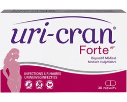 Uri-cran Forte Af Caps 30 Nf | Effectieve Blaasontsteking Behandeling | Snelle Verlichting