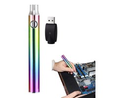 USB Soldeerbout - Soldeerpen Set - Elektronica Reparatie - Instelbare Temperatuur - Compact Design - Zwart