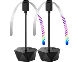 USB Vliegenverjager voor Op Tafel - Effectieve Insectenbescherming en Vliegenafweer - Duurzaam en Draagbaar - Geruisloze Werking - USB-aangedreven - Geschikt voor Buitenmaaltijden - Milieuvriendelijk Alternatief