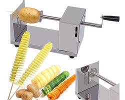 Uten YF-PT100 Super Spirali - Spiraalsnijder - Groentesnijder Voor Aardappel, Courgette, Bieten, Komkommer, Wortel , Pastinaak en Radijs