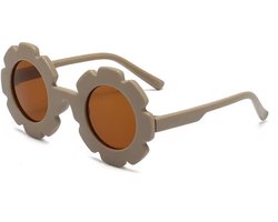 UV-bestendige zonnebril voor baby's en peuters taupe - baby - peuter - zonnebril - taupe - kraamcadeau - zomer - kinder zonnebril
