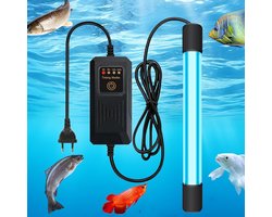 UV Sterilizer voor Aquarium - met Timer - UV Lamp - Dipping Light - Aquarium Lamp voor het Reinigen van Aquariums - Aquarium Pools - 11 W