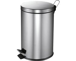 V-Part - Pedaalemmer 20 liter - Stainless steel - RVS - Prullenbak