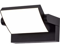 V-TAC VT-11020-B LED Draaibare Wandlamp - IP65 Waterdicht - Zwart - 17W - 2520 Lumen - 4000K