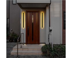 V-TAC VT-1173-B LED Moderne Wandlamp - IP65 Waterdicht - Zwarte Behuizing - 10W - 1250 Lumen - 3000K