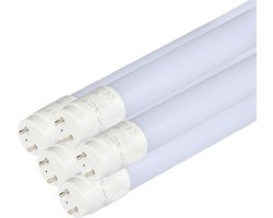 V-TAC VT-151 LED T8 buis - Samsung - IP20 - Wit - 22W - 2000 Lumen - 4000K - 150CM - Set van 5