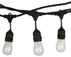 V-TAC VT-7135 String Light - LED-lamp - E27 - WP fitting - IP54 - Zwart