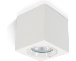 V-TAC VT-716SQ LED-spot - Opbouwbevestigingen - GU10 - IP20 - Wit